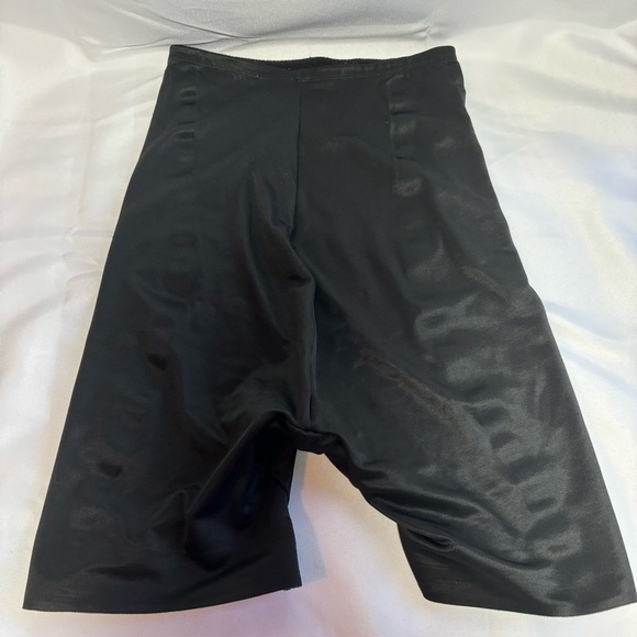 Miraclesuit Women's Black Shapewear Hi-Waist Thigh Slimmer Firm Compression L - Picture 3 of 7